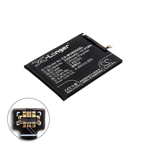 NX - Batterie téléphone, smartphone, GSM pour Xiaomi 3.85V 3250mAh