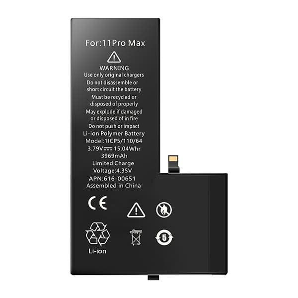 NX - Batterie téléphone, smartphone, GSM pour iPhone 11 Pro Max 3.79V 3969mAh