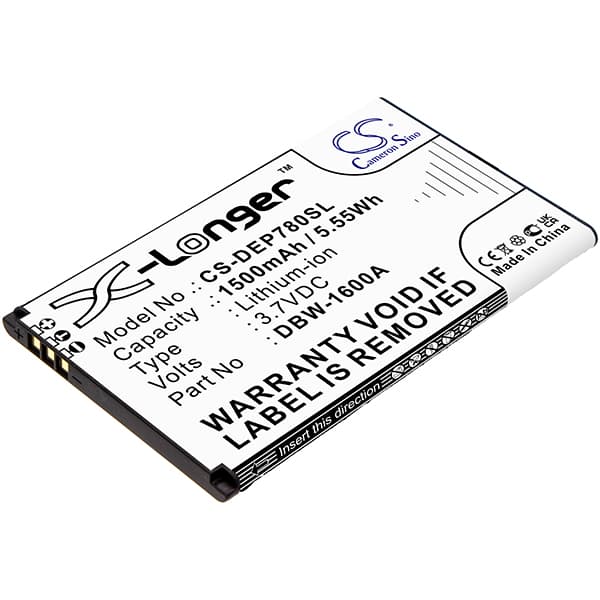 NX - Batterie téléphone, smartphone, GSM pour Doro 3.7V 1500mAh