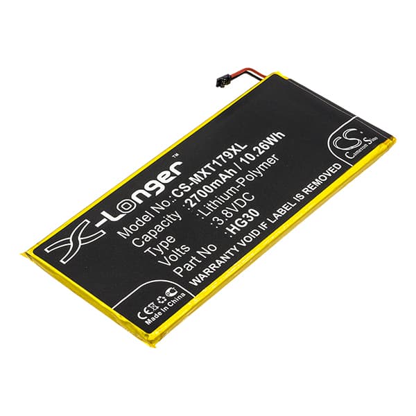 NX - Batterie téléphone, smartphone, GSM pour Motorola 3.8V 2700mAh