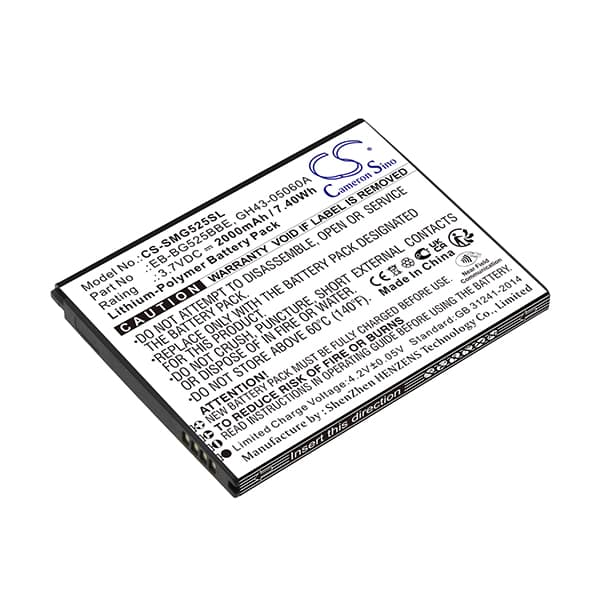 NX - Batterie téléphone, smartphone, GSM pour Samsung 3.7V 2Ah