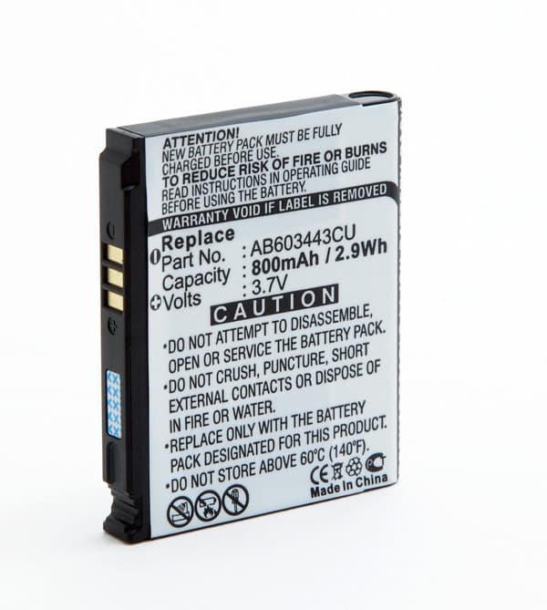 NX - Batterie téléphone, smartphone, GSM pour Samsung 3.7V 800mAh
