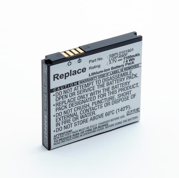 NX - Batterie téléphone, smartphone, GSM pour LG 3.7V 1100mAh