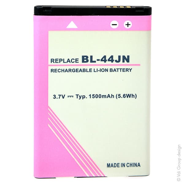 NX - Batterie téléphone, smartphone, GSM pour LG 3.7V 1500mAh