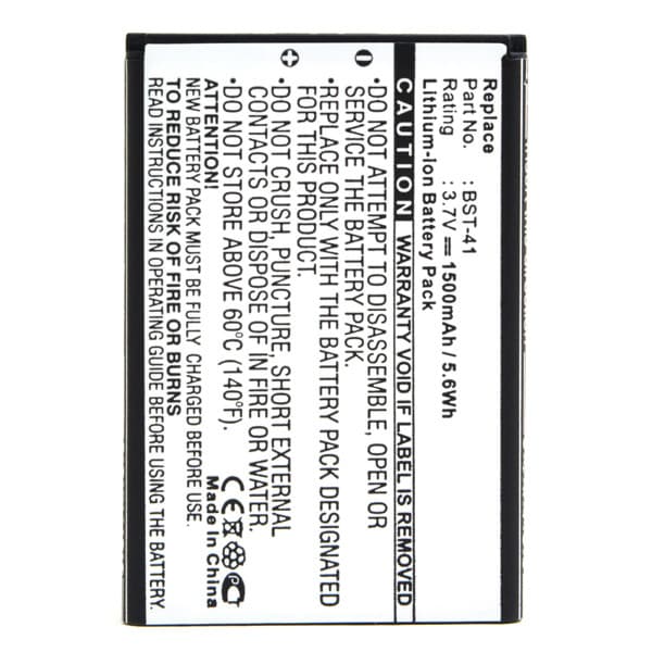 NX - Batterie téléphone, smartphone, GSM pour Sony Ericsson 3.7V 1500mAh