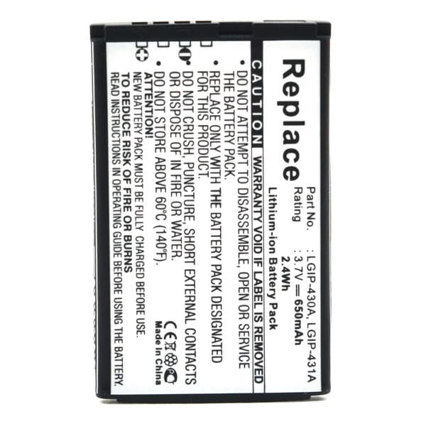NX - Batterie téléphone, smartphone, GSM pour LG 3.7V 650mAh