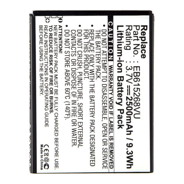 NX - Batterie téléphone, smartphone, GSM pour NTT 3.7V 2500mAh