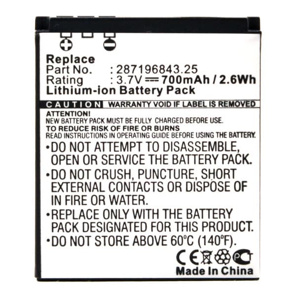 NX - Batterie téléphone, smartphone, GSM pour Sagem 3.7V 700mAh
