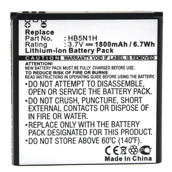 NX - Batterie téléphone, smartphone, GSM pour Huawei 3.7V 1800mAh