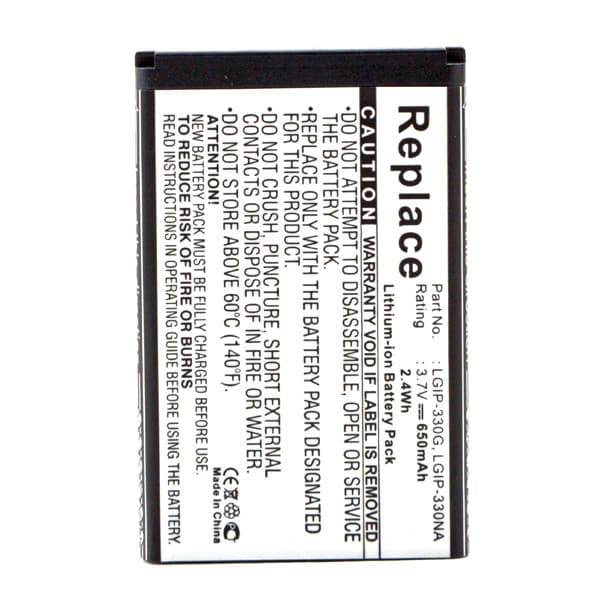 NX - Batterie téléphone, smartphone, GSM pour LG 3.7V 650mAh