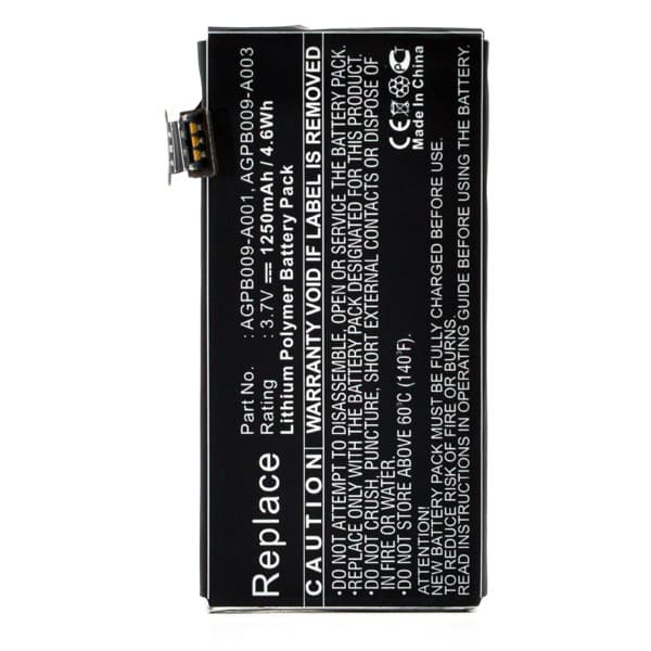 NX - Batterie téléphone, smartphone, GSM pour Sony Ericsson 3.7V 1250mAh
