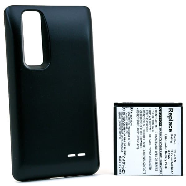NX - Batterie téléphone, smartphone, GSM pour LG 3.7V 2400mAh