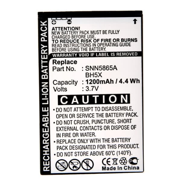 NX - Batterie téléphone, smartphone, GSM pour Motorola 3.7V 1200mAh