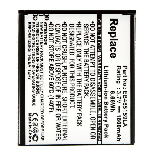NX - Batterie téléphone, smartphone, GSM pour Samsung 3.7V 1800mAh