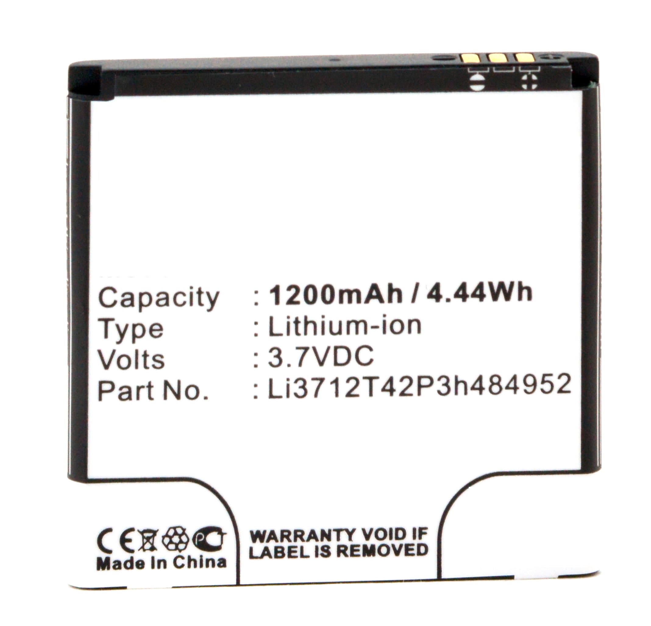 NX - Batterie téléphone, smartphone, GSM pour Amazing 3.7V 1200mAh