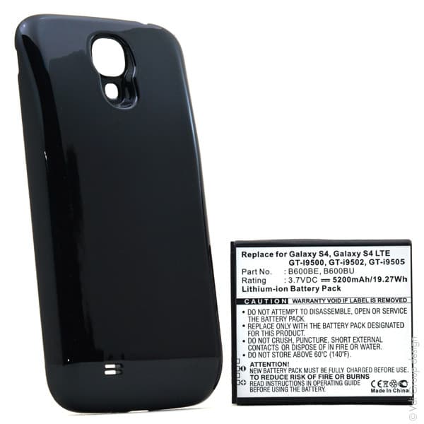 NX - Batterie téléphone, smartphone, GSM pour Samsung 3.7V 5200mAh
