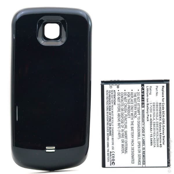 NX - Batterie téléphone, smartphone, GSM pour Samsung 3.7V 4200mAh