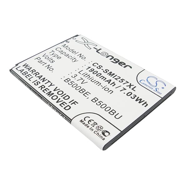 NX - Batterie téléphone, smartphone, GSM pour Samsung S4 mini 3.8V 1900mAh
