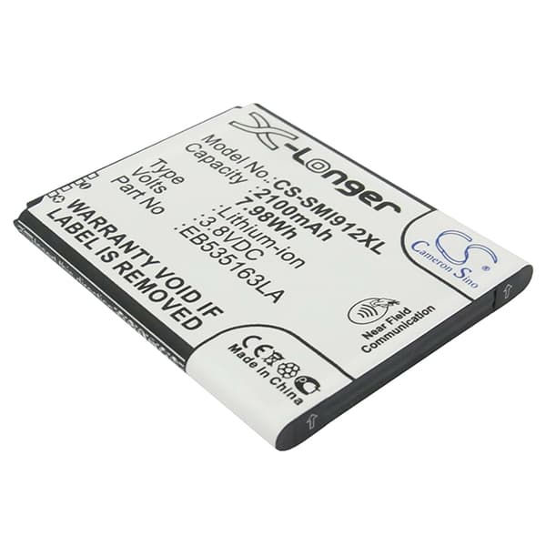 NX - Batterie téléphone, smartphone, GSM pour Samsung 3.8V 2100mAh