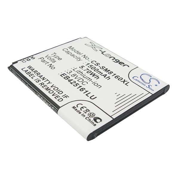 NX - Batterie téléphone, smartphone, GSM pour Samsung 3.8V 1500mAh