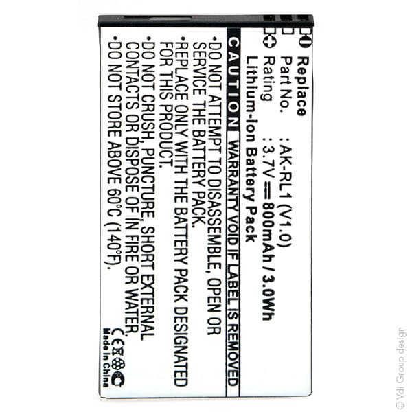 NX - Batterie téléphone, smartphone, GSM pour Emporia 3.7V 800mAh