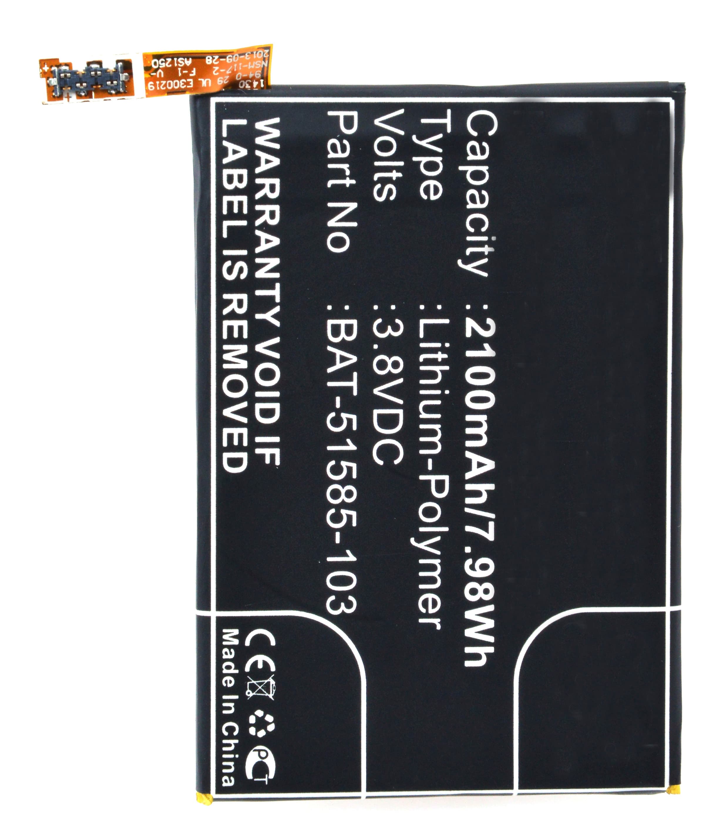 NX - Batterie téléphone, smartphone, GSM pour BlackBerry 3.8V 2100mAh