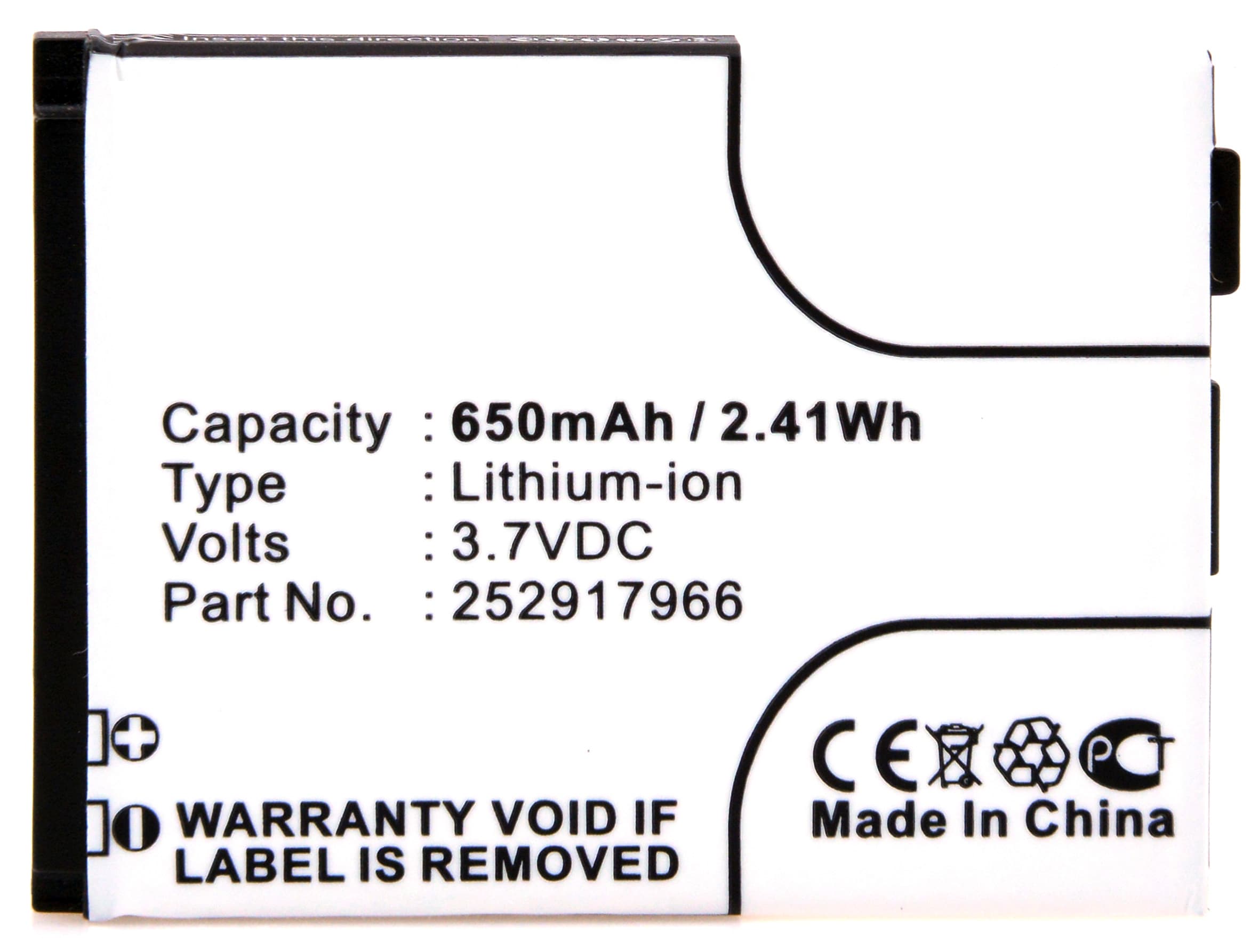 NX - Batterie téléphone, smartphone, GSM pour Sagem 3.7V 650mAh