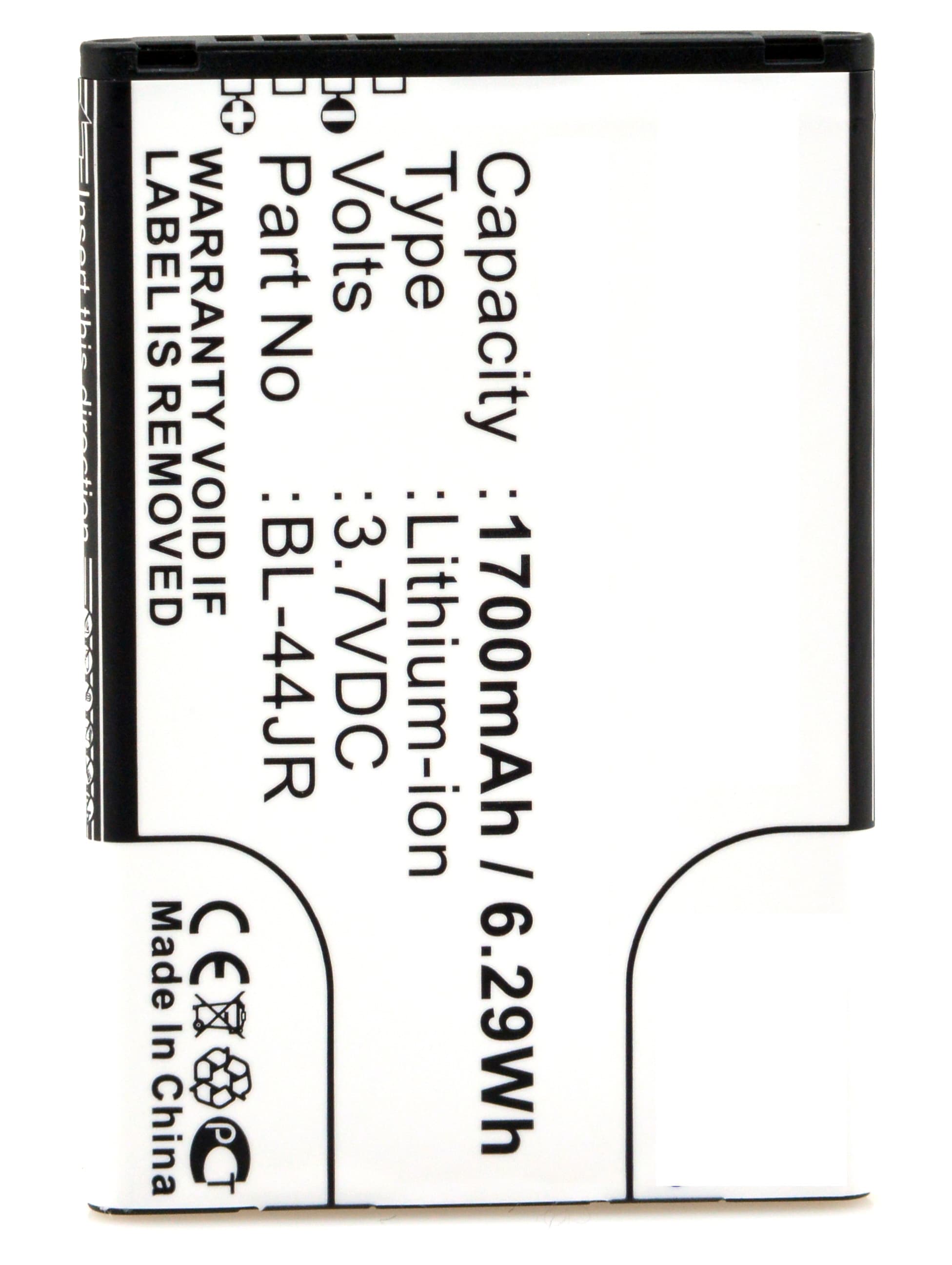 NX - Batterie téléphone, smartphone, GSM pour LG 3.7V 1700mAh