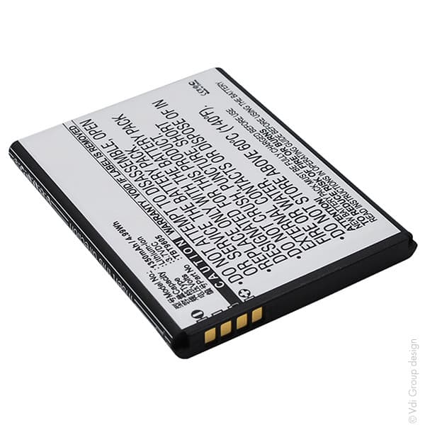 NX - Batterie téléphone, smartphone, GSM pour K-Touch 3.7V 1350mAh
