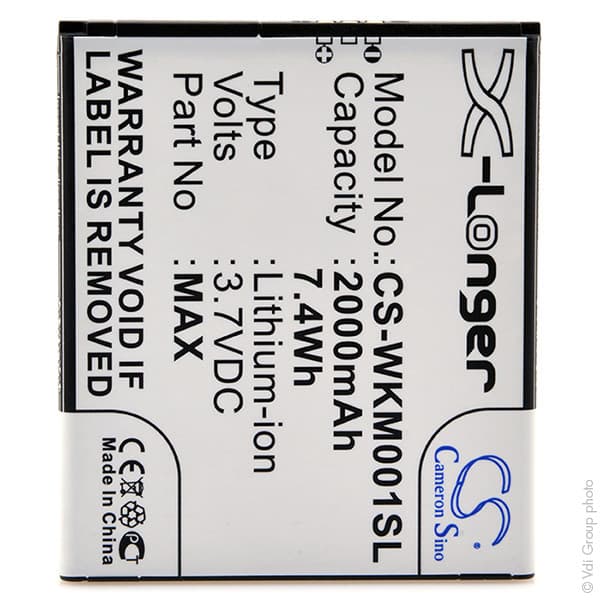 NX - Batterie téléphone, smartphone, GSM pour Explay 3.7V 2000mAh