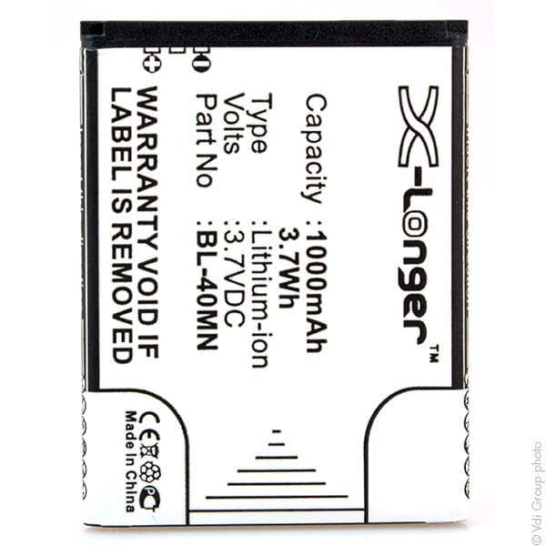 NX - Batterie téléphone, smartphone, GSM pour LG 3.7V 1000mAh