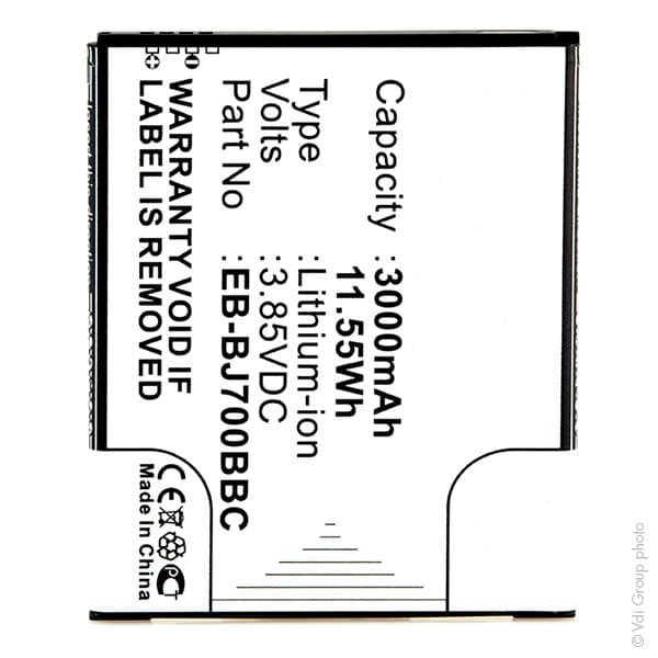 NX - Batterie téléphone, smartphone, GSM pour Samsung 3.85V 3000mAh