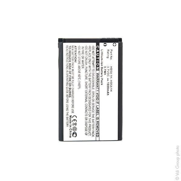 NX - Batterie téléphone, smartphone, GSM pour Vodafone 3.7V 1000mAh