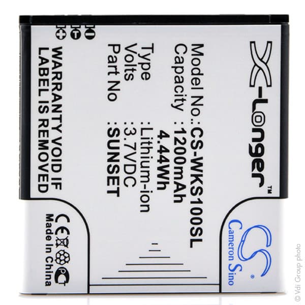 NX - Batterie téléphone, smartphone, GSM pour Blu 3.7V 1200mAh