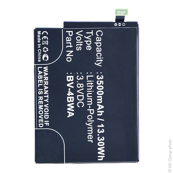 NX - Batterie téléphone, smartphone, GSM pour Microsoft 3.8V 3500mAh