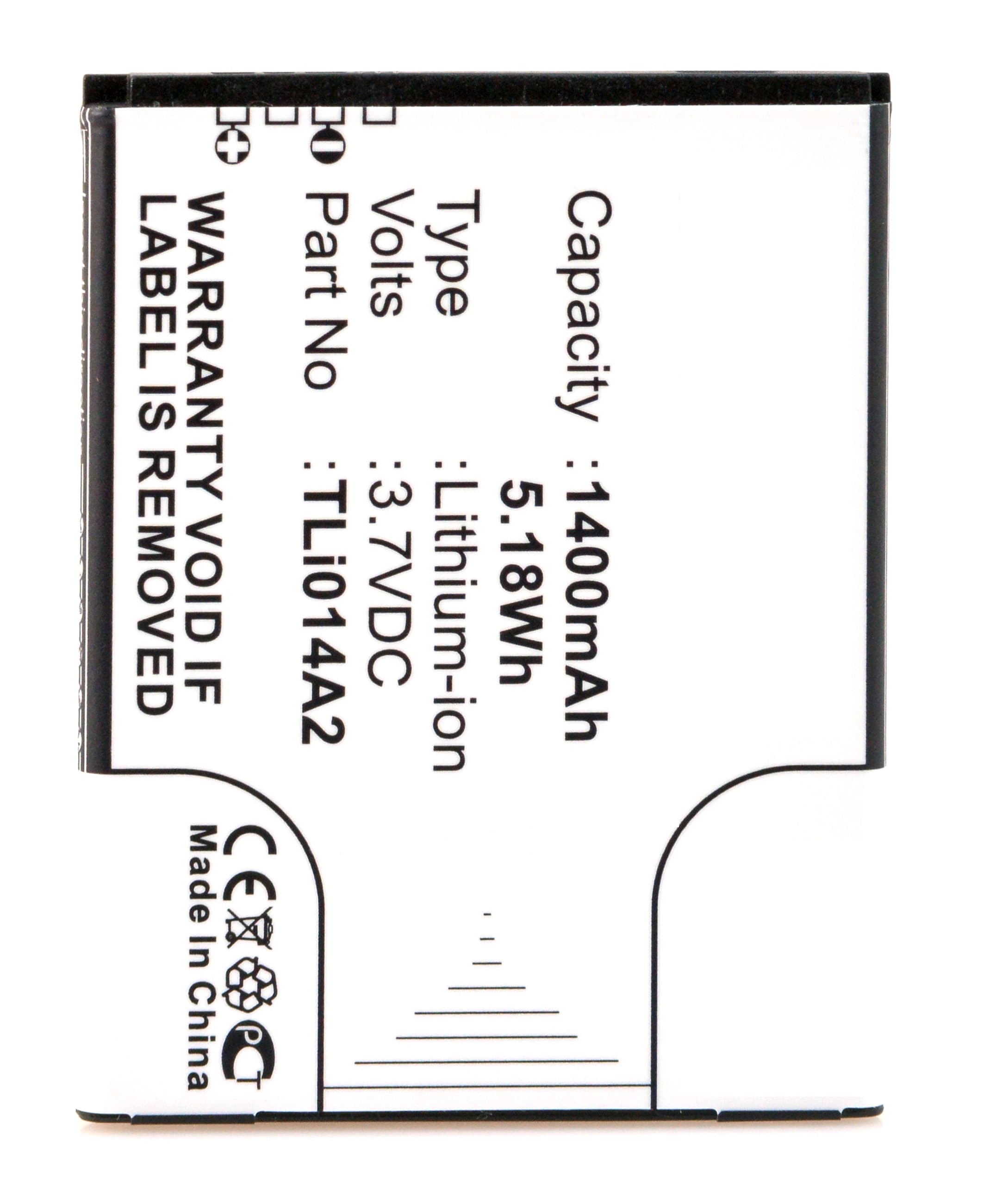 NX - Batterie téléphone, smartphone, GSM pour Vodafone 3.7V 1400mAh