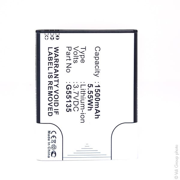 NX - Batterie téléphone, smartphone, GSM pour Navon 3.7V 1500mAh