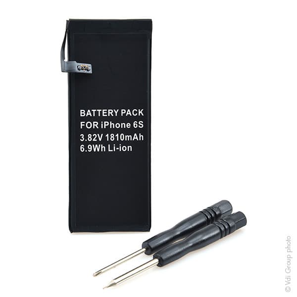 NX - Batterie téléphone, smartphone, GSM pour iPhone 6S 3.8V 1715mAh