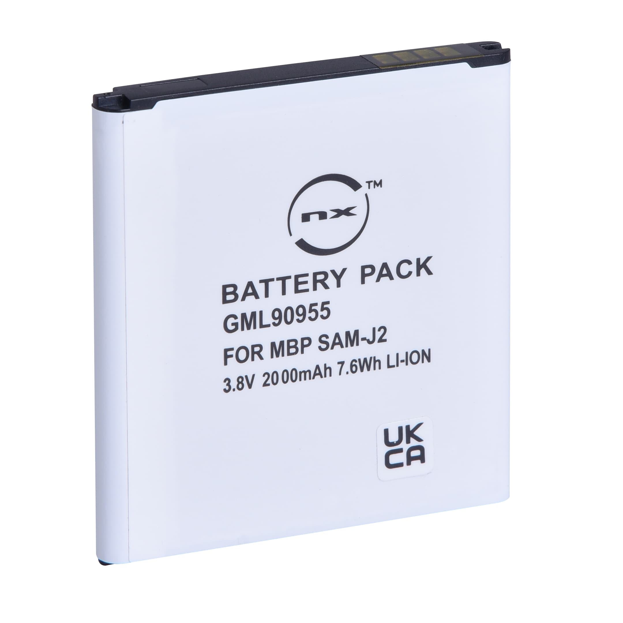 NX - Batterie téléphone, smartphone, GSM pour Samsung 3.8V 1900mAh