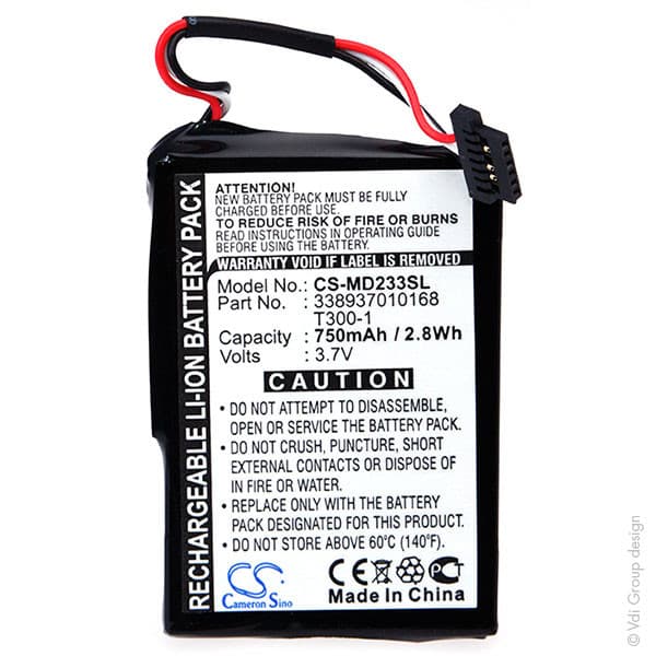 NX - Batterie GPS 3.7V 750mAh