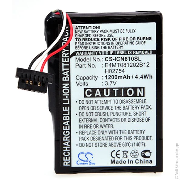 NX - Batterie GPS 3.7V 1200mAh