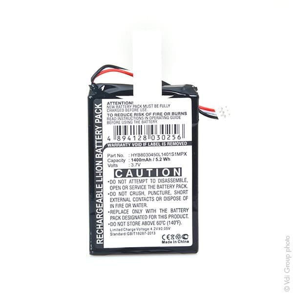 NX - Batterie GPS 3.7V 1400mAh