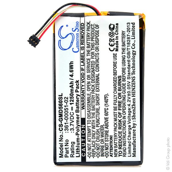 NX - Batterie GPS 3.7V 1250mAh