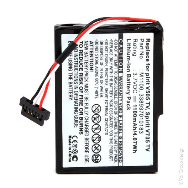 NX - Batterie GPS 3.7V 1100mAh