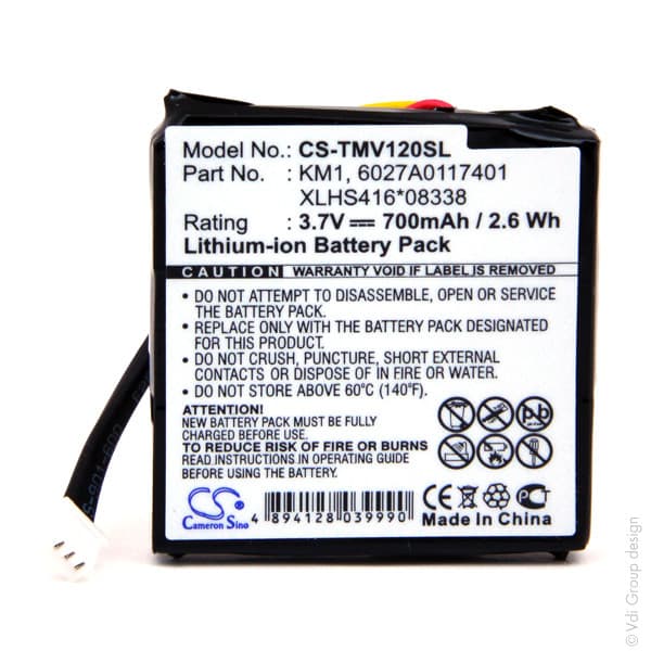 NX - Batterie GPS 3.7V 700mAh