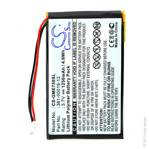 NX - Batterie GPS 3.7V 1250mAh