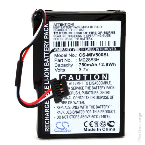 NX - Batterie GPS 3.7V 750mAh