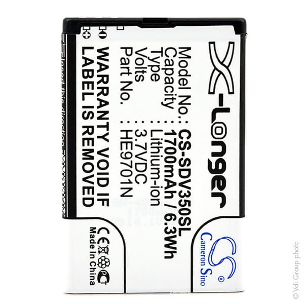 NX - Batterie GPS 3.7V 1700mAh