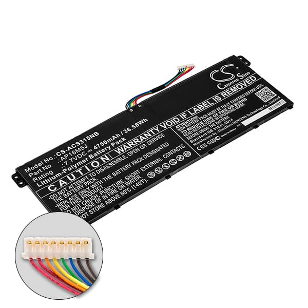 NX - Batterie ordinateur portable compatible Acer 7.7V 4750mAh