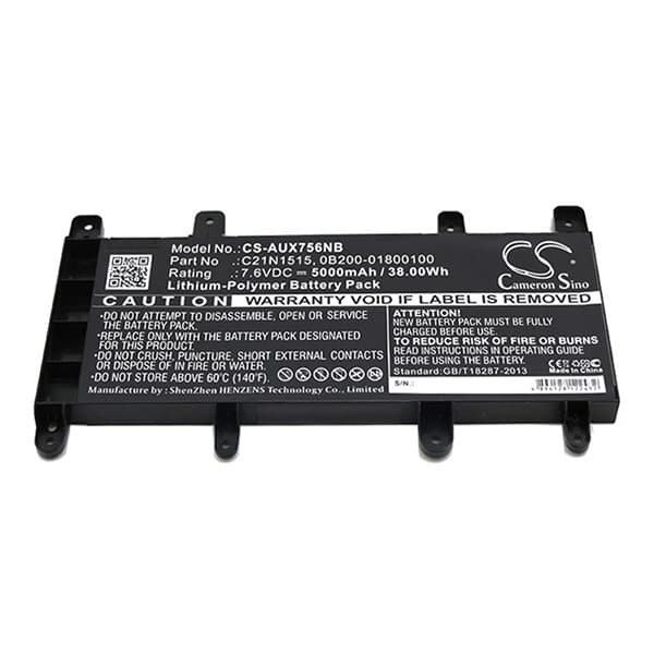 NX - Batterie ordinateur portable compatible Asus 7.6V 5000mAh
